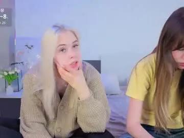 smile_with_nicole — GOAL: french kiss [155 tokens remaining] Hi! We Lina&Lanna!, Try my patterns 33/55/77/111 #18 #blonde #asian #lovense #shy