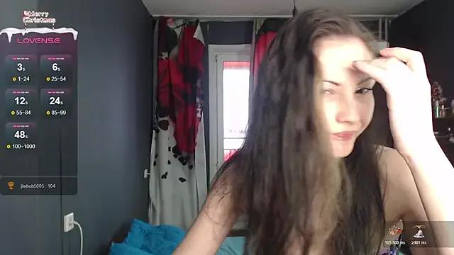 asya_222 — Naked dance and pussy stroking