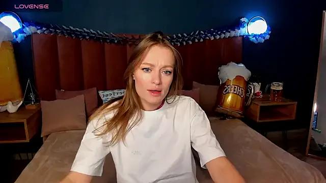 EvelynPoole — massage my naked  boobs + pinch  nipples