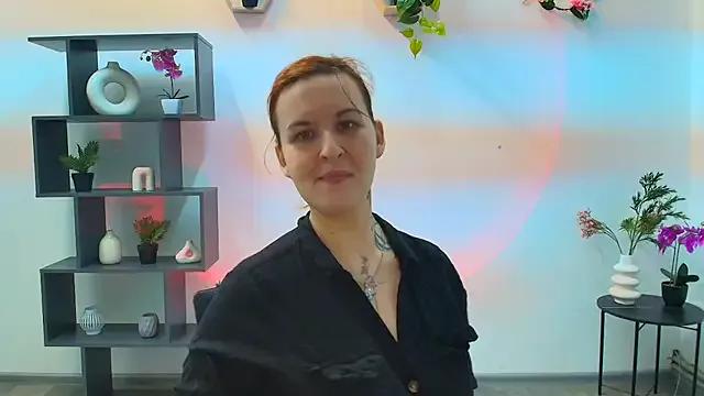 RubyHolmess — sitting in clothes without a bra
